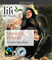 Mango Persika, Svart te Life by Follis Rainforest Fairtrade 6 x20p